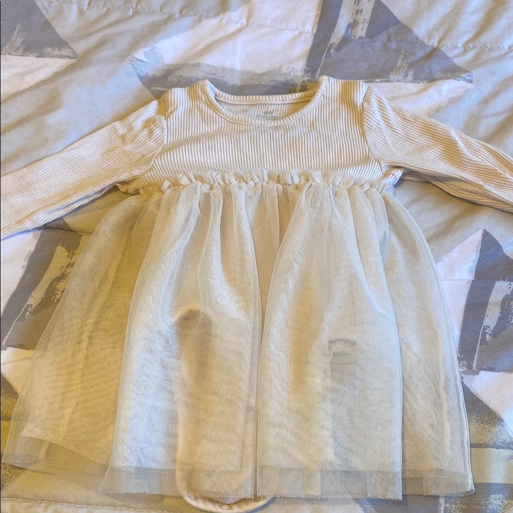H&M Cream Kids Casual Dress